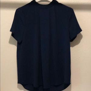 Navy blouse